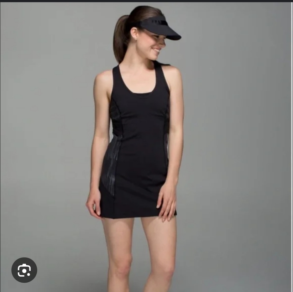 lululemon athletica Women's Black Ace Dress
